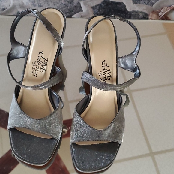 PM Collection Shoes - Silver grayPM Collection good condition  size 8.5